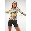 Womens Floral Light Print Visualise L/s Top 118688 by P.E. Nation from Hurleys