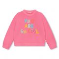 Girls Pink Embellished Sweatshirt 134470 by Billieblush from Hurleys