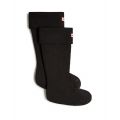 Womens Black Tall Boot Fleece Socks 115126 by Hunter from Hurleys