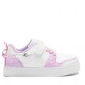 Girls White/Lilac Gioiello Bracelet Trainers 136829 by Lelli Kelly from Hurleys