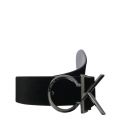 Womens Black Re-Lock Belt 118937 by Calvin Klein from Hurleys