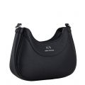 Armani Exchange Crossbody Bag Womens Black Logo Strap Crossbody Bag