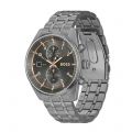 BOSS Watch Mens Grey Skytraveller Bracelet Watch