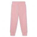 Marc Jacobs Sweat Pants Girls Washed Pink Debossed Sweat Pants