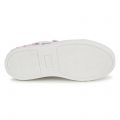 Marc Jacobs Trainers Girls White Graffiti Logo Trainers