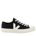 Womens	Black Pierre Wata II Low Canvas Trainers 137752 by Veja from Hurleys