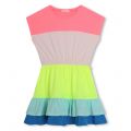 Girls Fuchsia Colourblock Dress 134473 by Billieblush from Hurleys