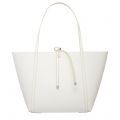 Armani Exchange Tote Womens White Reversible Tote Bag with Pouch