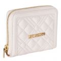 Womens Ivory Diamond Quilt ZA Small Purse 133328 by Love Moschino from Hurleys