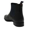 Mens Black Tradd Elastic Ankle Boots 78659 by Ted Baker from Hurleys