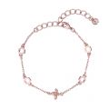Womens Rose Gold Beddia Bee Chain Bracelet 54123 by Ted Baker from Hurleys