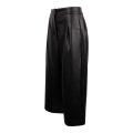 French Connection Trousers Womens Blackout Crolenda PU Cropped Trousers