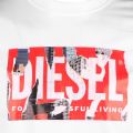 Mens Bright White T-Just-L13 S/s T Shirt 129999 by Diesel from Hurleys