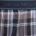 Mens Smoke Tartan Pyjama Set 15092 by Emporio Armani from Hurleys