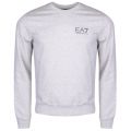 Mens Grey Training Core Identity Crew Sweat Top 20361 by EA7 from Hurleys