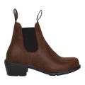 Womens Antique Brown 1673 Heeled Chelsea Boots 131105 by Blundstone from Hurleys