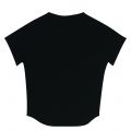 Juicy Couture T Shirt Womens Black Shrunken Diamante S/s T Shirt