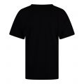 Moschino T Shirt Mens Black Logo Tape Side S/s T Shirt
