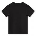 HUGO T Shirt Boys Black Flame Pocket S/s T Shirt 