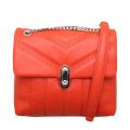 Womens Red Ayalina Leather Quilted Mini Cross Body Bag 100428 by Ted Baker from Hurleys
