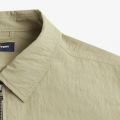 Mens Warm Grey Zip Overshirt 137481 by Fred Perry from Hurleys