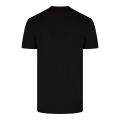 Moschino T Shirt Mens Black Shiny Tape S/s T Shirt