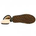 Mens Black Scuff Leather Slippers 63840 by UGG from Hurleys