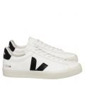 Womens	Extra White/Black Campo Trainers 137735 by Veja from Hurleys