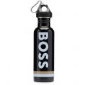 Mens Black Water Bottle 137845 by BOSS from Hurleys