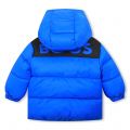 BOSS Jacket Toddler Blue Padded Hood Jacket