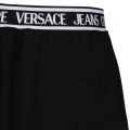 Versace Jeans Couture Shorts Mens Black Technical Canvas Shorts