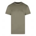 Sealskinz T Shirt Mens Green Litcham Icon UV S/s T Shirt