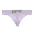 Womens Vervain Lilac Heritage Thong 110567 by Calvin Klein from Hurleys