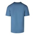 Diesel T Shirt Mens Aegean Blue T-JUST-OD S/s