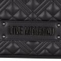 Love Moschino Shoulder Bag Womens Black/Black Diamond Quilt Shoulder Bag