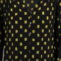 PS Paul Smith Blouse Womens Black Printed V Neck
