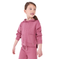 Mayoral Girls Orchid Knit Hoodie + Pants 2 Piece Set