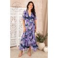 Womens Purple The Adele Maxi Dress 136025 by Hope & Ivy from Hurleys