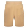 Moschino Sweat Shorts Mens Tan Logo Tape Sweat Shorts