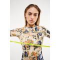 Womens Floral Light Print Visualise L/s Top 118687 by P.E. Nation from Hurleys