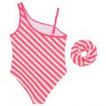 Billieblush Swimsuit Girls Fuchsia Swimsuit + Gift 