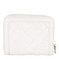 Womens Ivory Diamond Quilt ZA Small Purse 133325 by Love Moschino from Hurleys