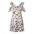 Womens Off White Watercolour Spot Dress 137618 by PS Paul Smith from Hurleys