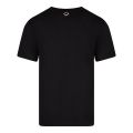 MA.STRUM T Shirt Mens Jet Black/Dubarry Block Print S/s T Shirt