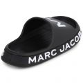 Marc Jacobs Slides Girls Black Branded Slides
