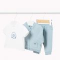 Mayoral Tracksuit Baby Boys Glass Green 3 Piece Car Tracksuit