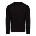 Versace Jeans Couture Sweatshirt Mens Black/Gold Embroidered Emblem Sweatshirt