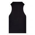 Juicy Couture Vest Top Womens Black Beckham Rib Jersey Vest Top