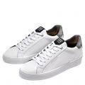 Mens White/Black Zuma Reflective Caviar Trainers 133231 by Android Homme from Hurleys