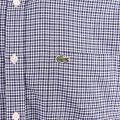 Mens Abysum/Multi Small Check L/s Shirt 129074 by Lacoste from Hurleys